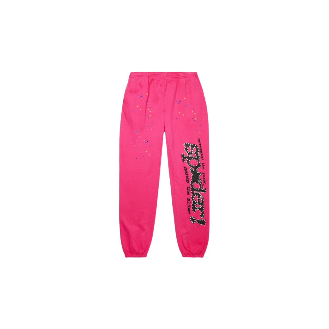 Sp5der P*nk V2 Sweatpant Pink