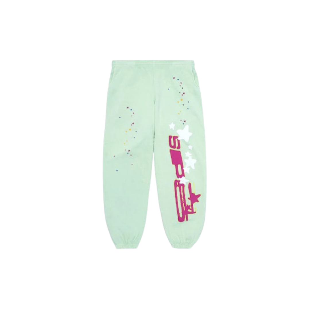 Sp5der SP5 Mint Sweatpants Mint