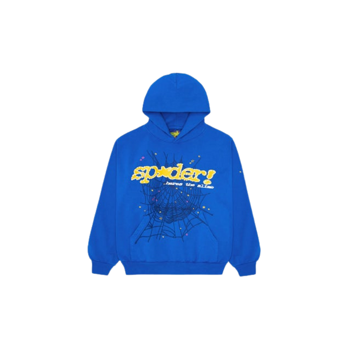 Sp5der TC Hoodie Blue