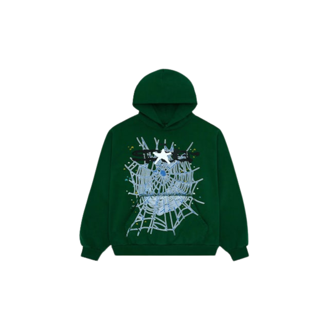 Sp5der Web Hoodie
Hunter Green