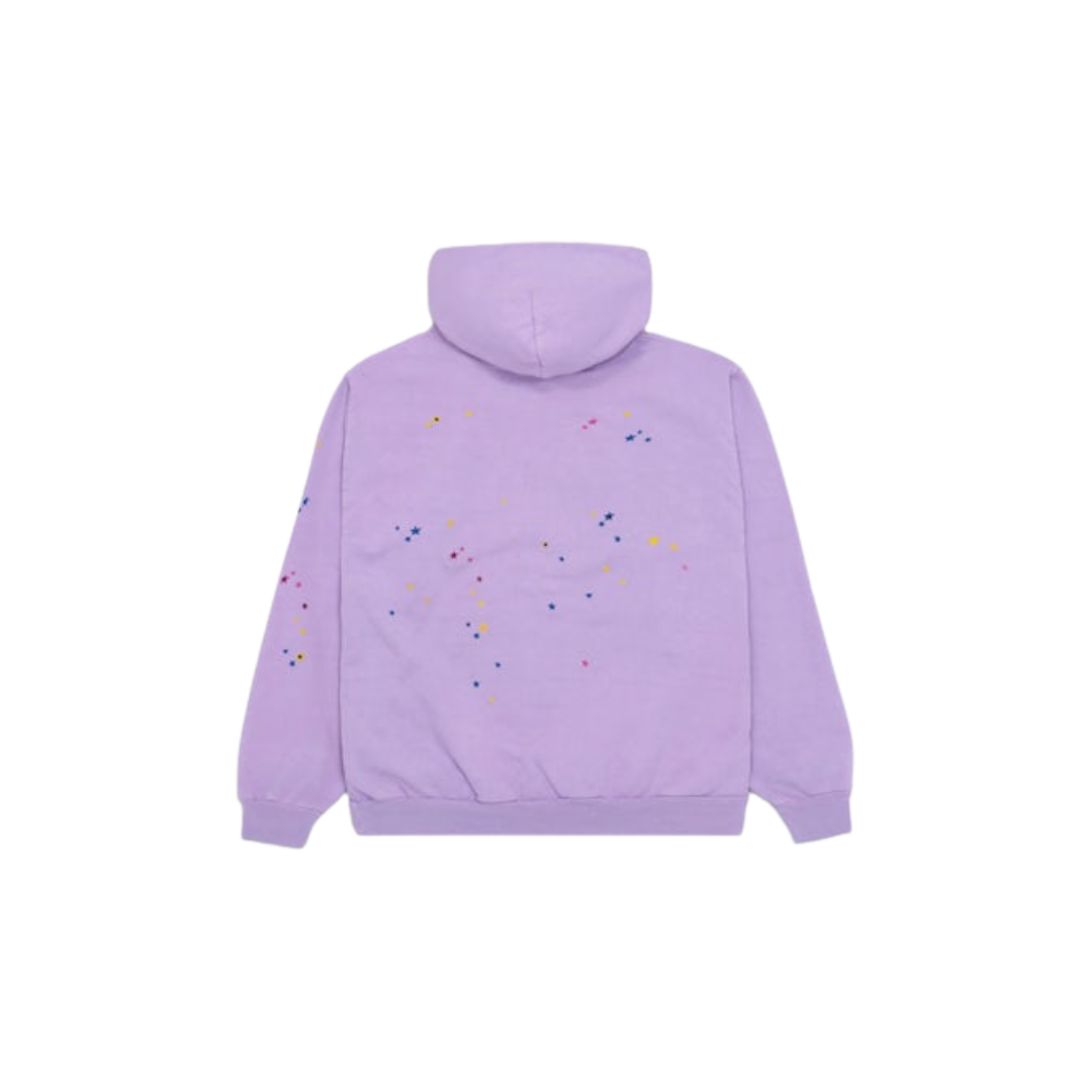 Sp5der Acai Hoodie Purple