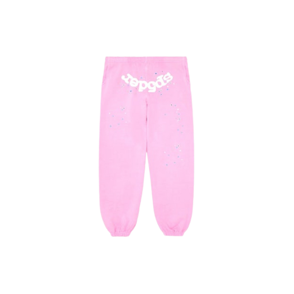 Sp5der OG Web Sweatpants Pink