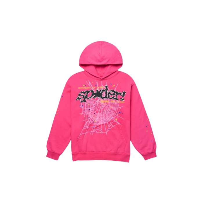 Sp5der P*NK V2 Hoodie
Pink