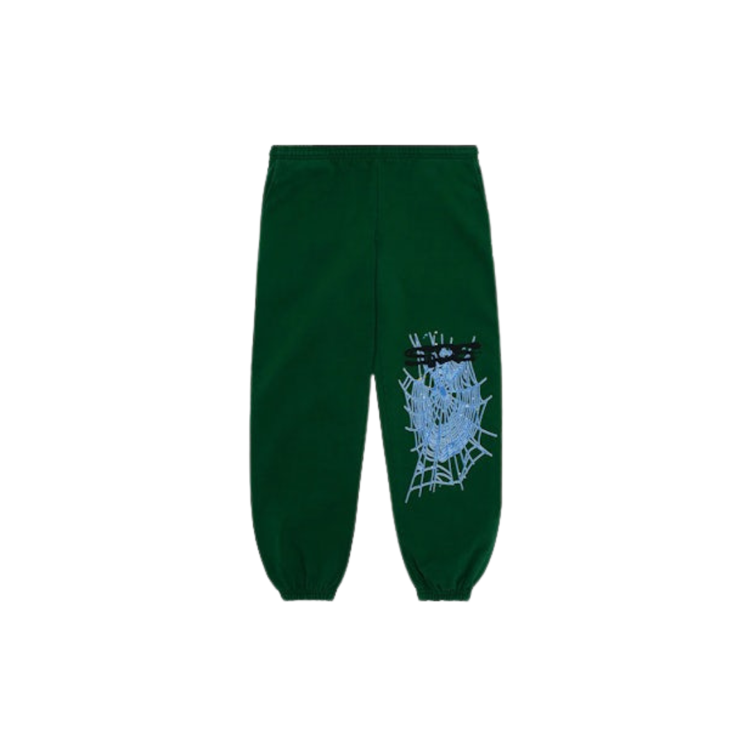 Sp5der Web Sweatpants Hunter Green