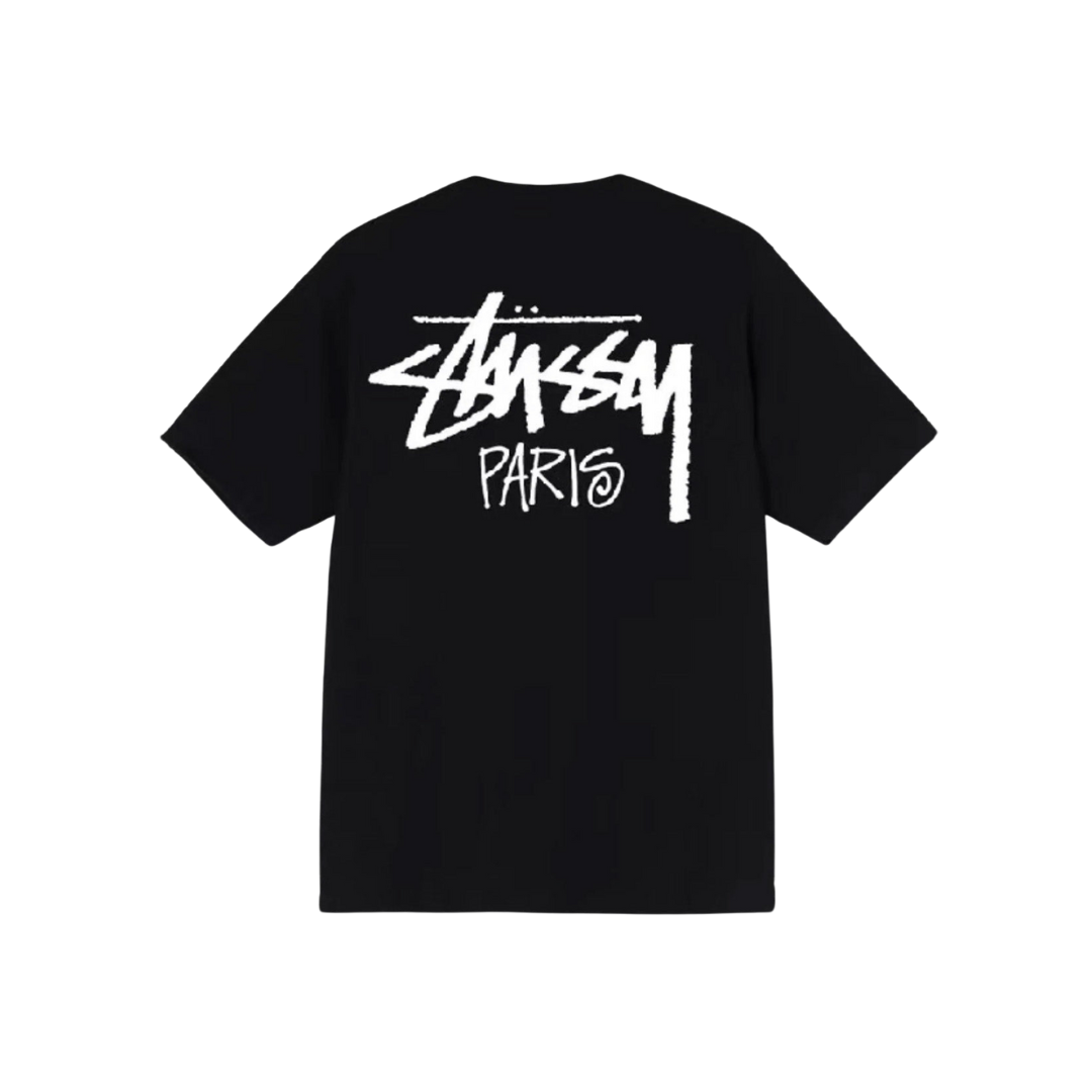 Stüssy Paris Black Tee