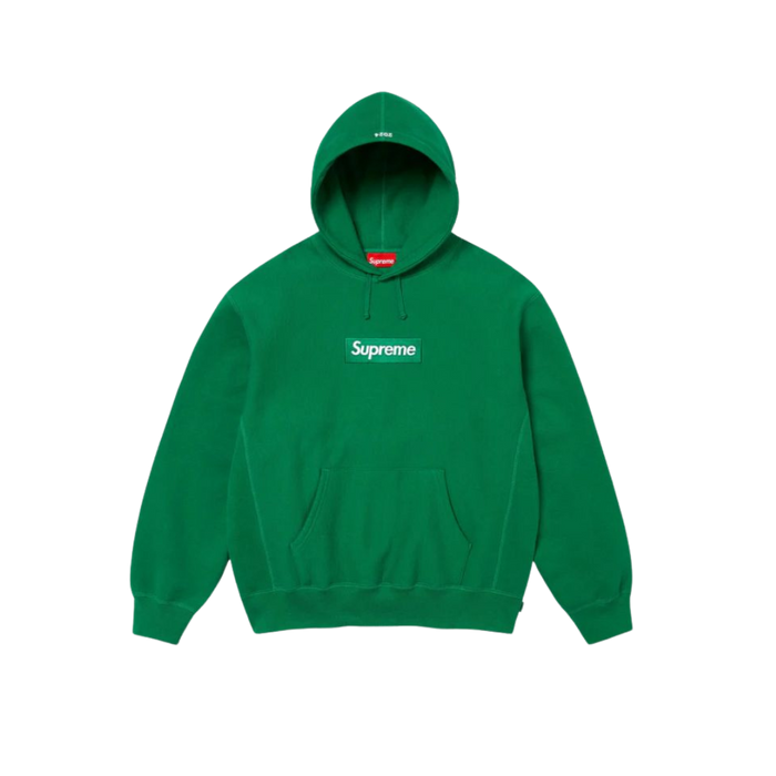 Supreme Box Logo Hooded Sweatshirt Sweatshirt (FW24) Green