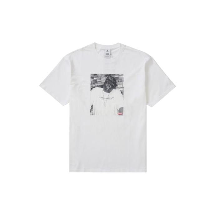 Supreme Jordan Biggie S/S Top White