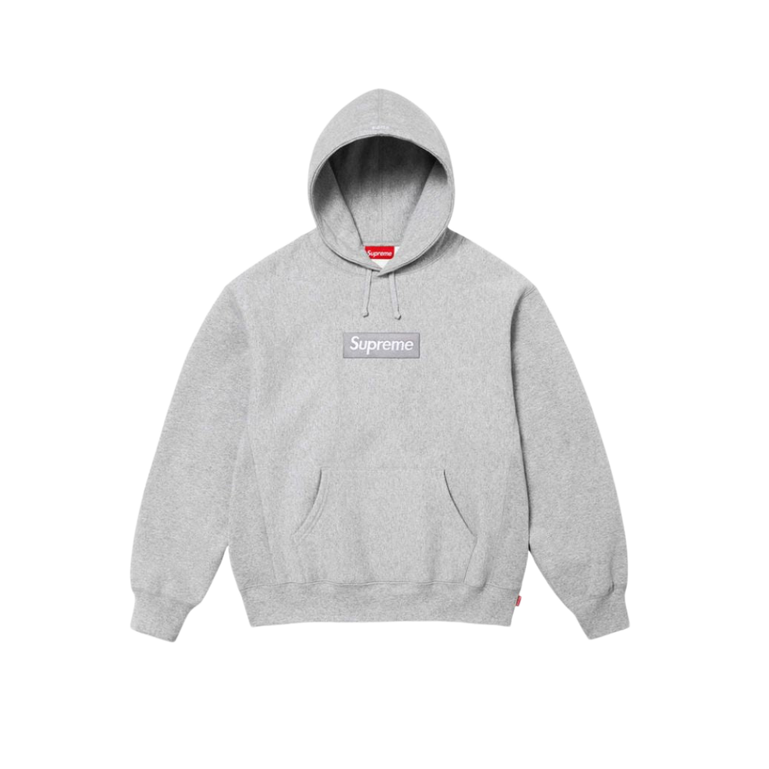 Supreme Box Logo Hooded Sweatshirt Sweatshirt (FW24) Heather Grey