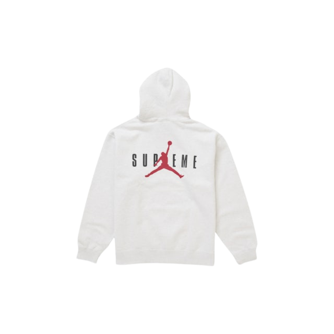 Supreme Jordan Hooded Sweatshirt (FW24) Ash Grey