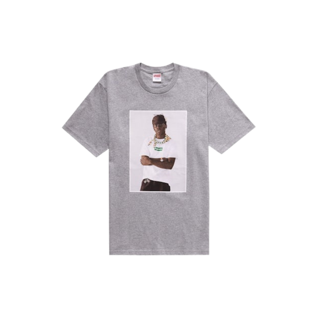 Supreme Tyler The Creator Tee Heather Grey