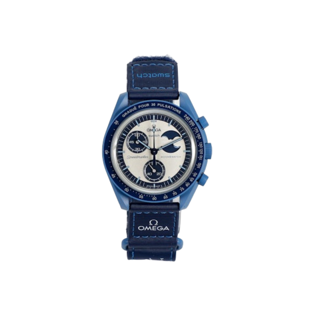 Swatch x Omega Bioceramic Moonswatch Mission zur Super Blue Moonphase