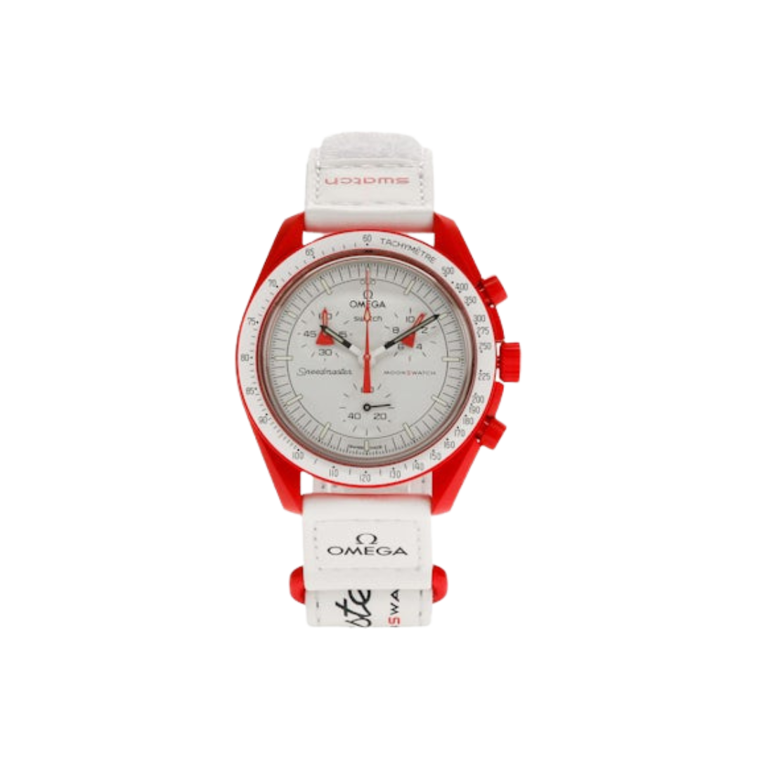 Swatch x Omega Bioceramic Moonswatch Mission to Mars