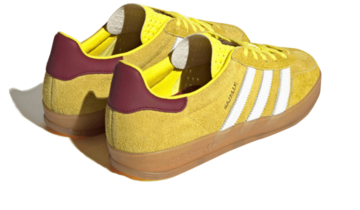 Gazelle Indoor Bright Yellow Burgundy - IE7003