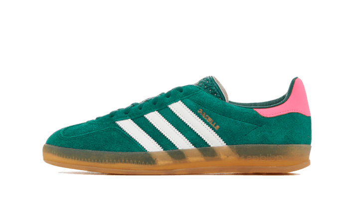 Adidas Gazelle Indoor Collegiate Green Lucid Pink