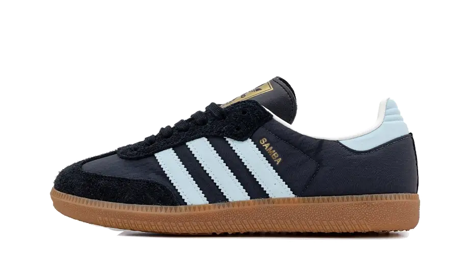 Adidas Samba OG Carbon Almost Blue Gum