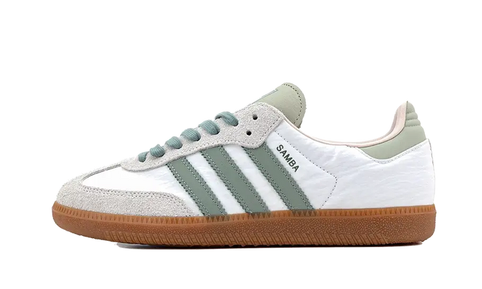 Samba OG  Cloud White Silver Green - ID0492