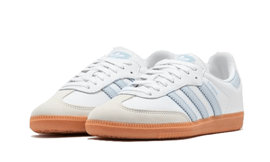 Adidas Samba OG White Halo Blue Gum