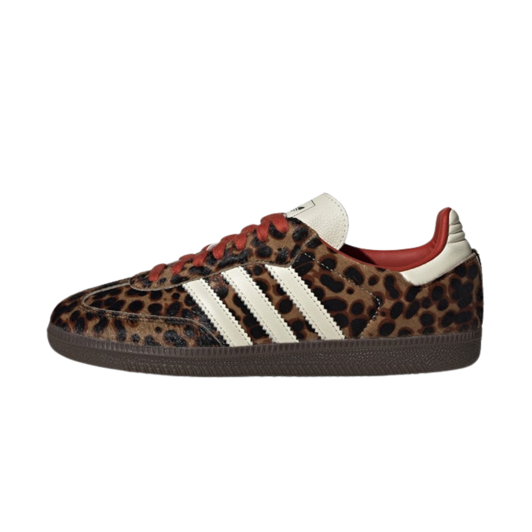 Adidas Samba OG Preloved Red Leopard