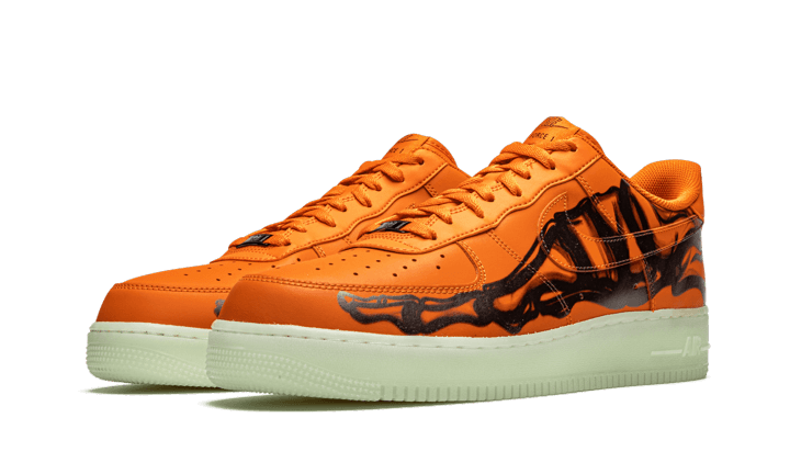 Air Force 1 Low Orange Skeleton Halloween (2020) - CU8067-800