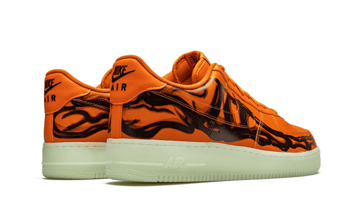 Air Force 1 Low Orange Skeleton Halloween (2020) - CU8067-800