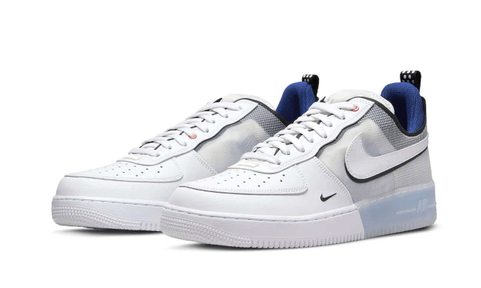 Air Force 1 Low React Split White Photo Blue - DH7615-101