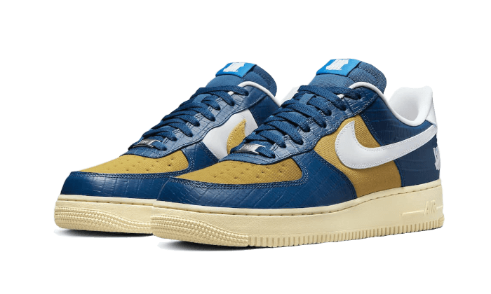 Air Force 1 Low SP Undefeated 5 On It Blue Yellow Croc - DM8462-400