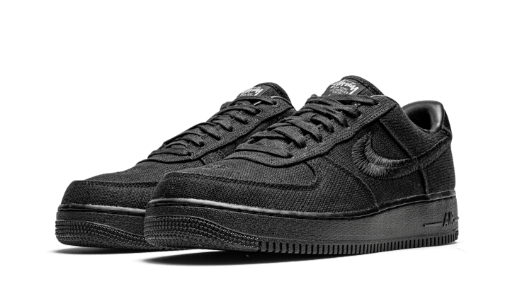 Air Force 1 Low Stussy Black - CZ9084-001