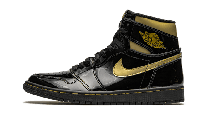 Air Jordan 1 High Black Metallic Gold - 555088-032 / 575441-032