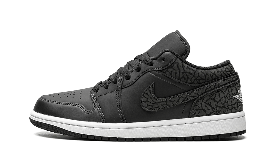 Air Jordan 1 Low Black Elephant - FB9907-001