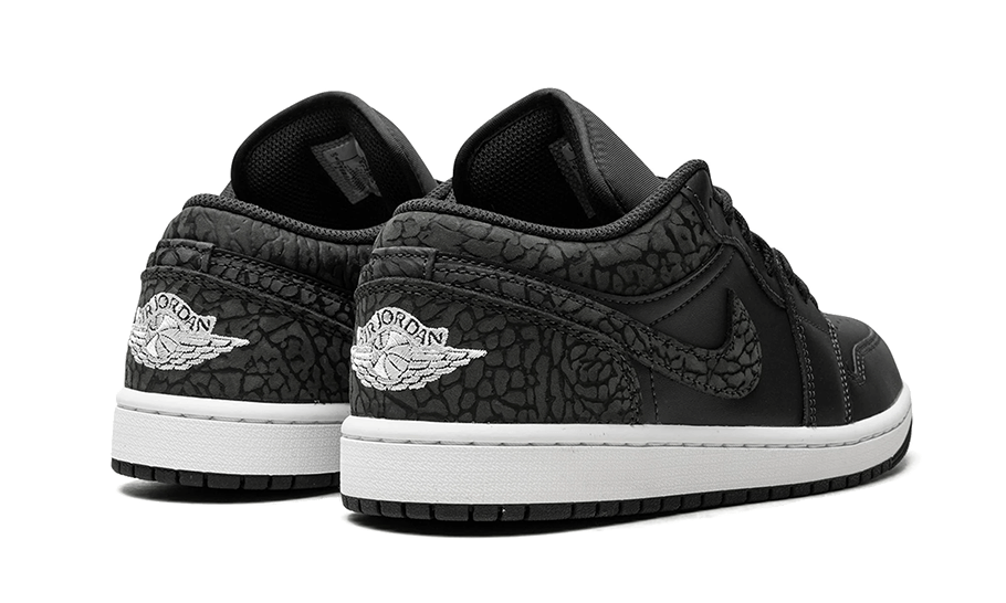 Air Jordan 1 Low Black Elephant - FB9907-001