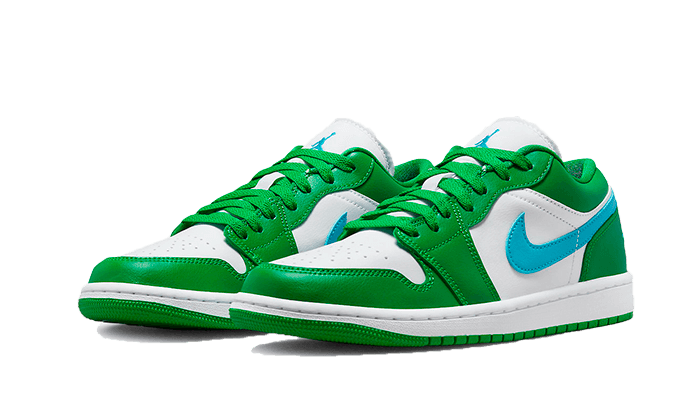 Air Jordan 1 Low Lucky Green Aquatone - DC0774-304