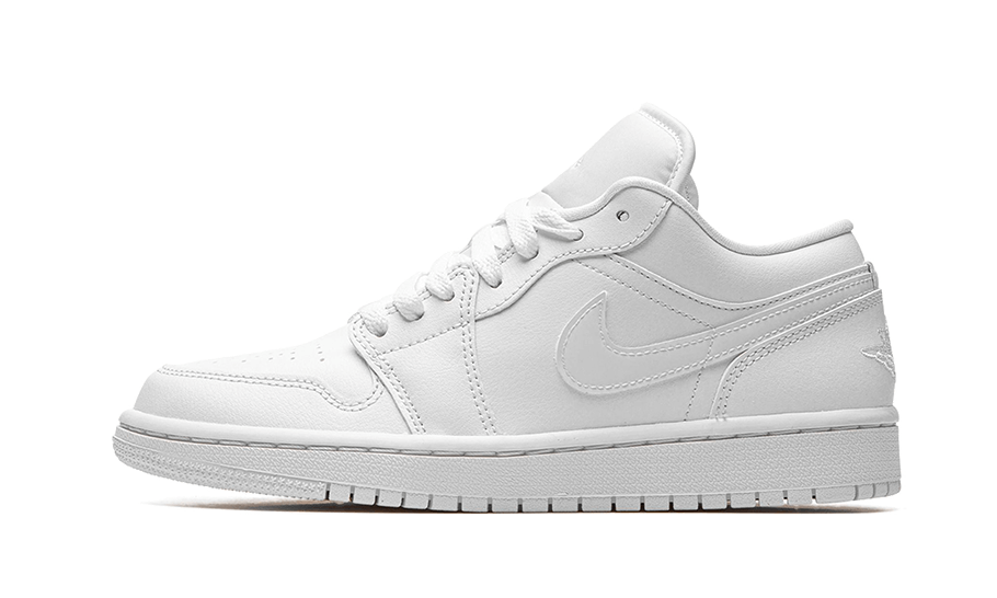 Air Jordan 1 Low Triple White Patent Swoosh (2022)