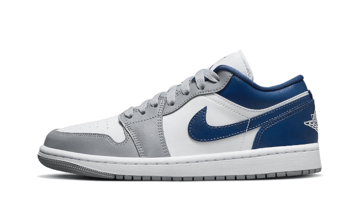 Air Jordan 1 Low White Grey Blue - DC0774-042