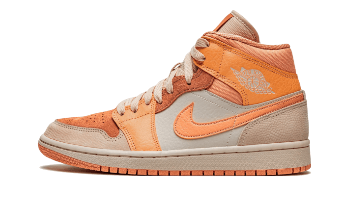 Air Jordan 1 Mid Apricot Orange