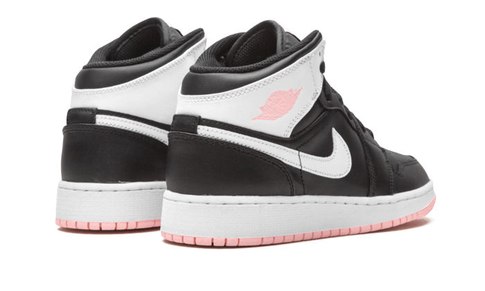 Air Jordan 1 Mid Arctic Pink Black - 555112-061