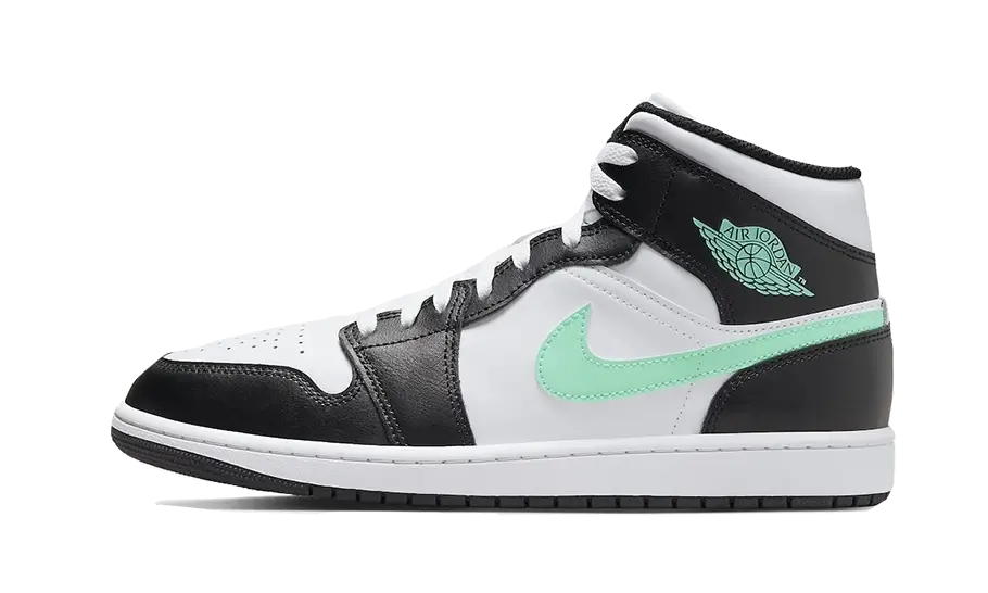 Air Jordan 1 Mid Green Glow