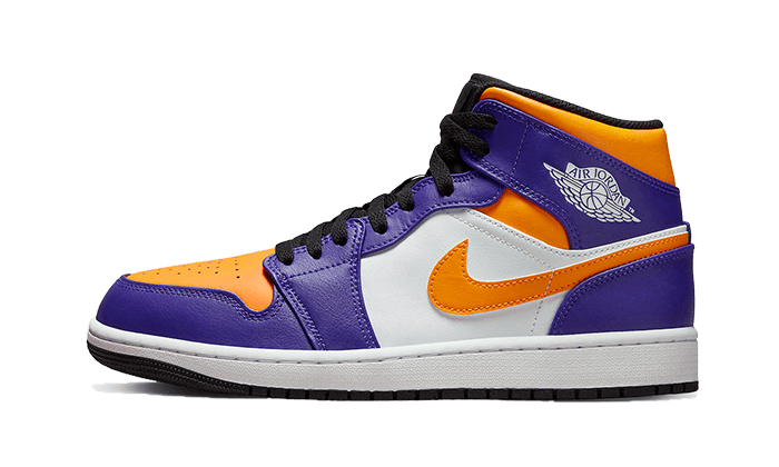 Air Jordan 1 Mid Lakers (2022) - DQ8426-517 / DQ8423-517