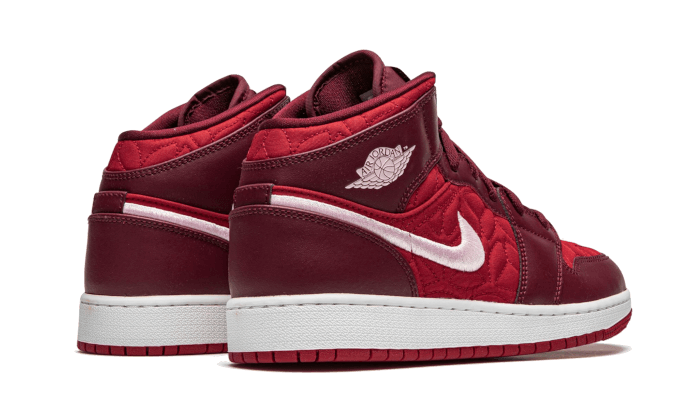 Air Jordan 1 Mid SE Red Quilt - AV5174-600