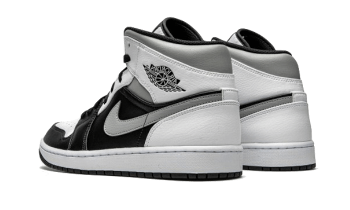 Air Jordan 1 Mid White Shadow - 554724-073 / 554725-073