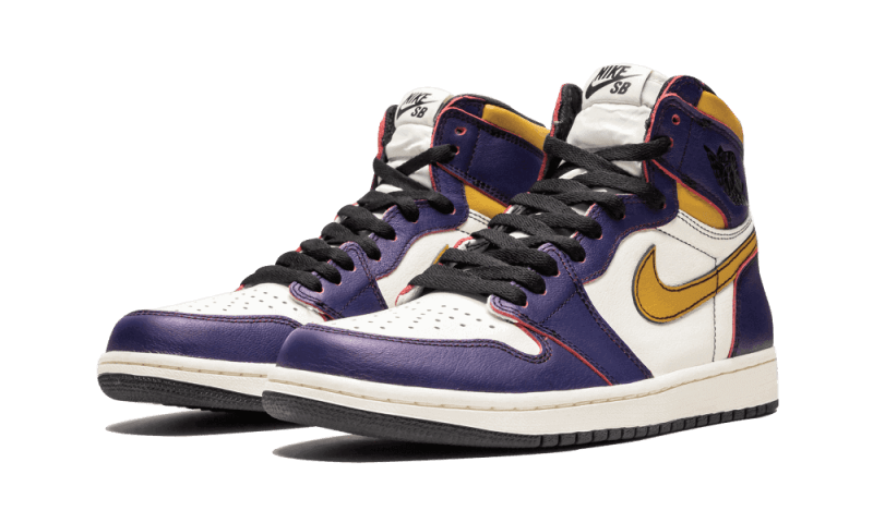 Air Jordan 1 Retro High OG Defiant Nike SB Lakers - CD6578-507