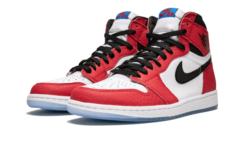 Air Jordan 1 Retro High Spider-Man "Origin Story" - 555088-602 / 575441-602