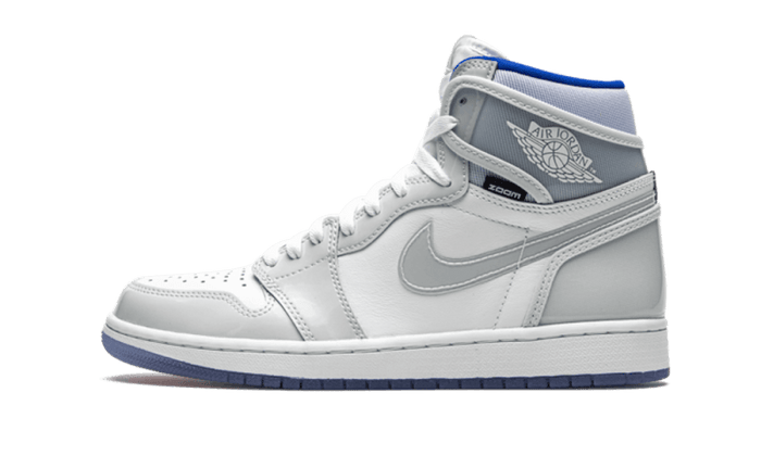 Air Jordan 1 Retro High Zoom White Racer Blue - CK6637-104