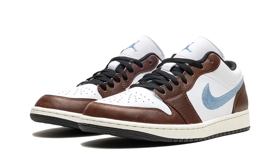 Air Jordan 1 Retro Low Brown Blue Grey - FQ7832-142