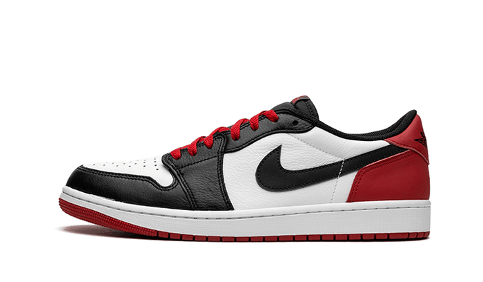 Air Jordan 1 Retro Low OG Black Toe - CZ0790-106 / CZ0858-106