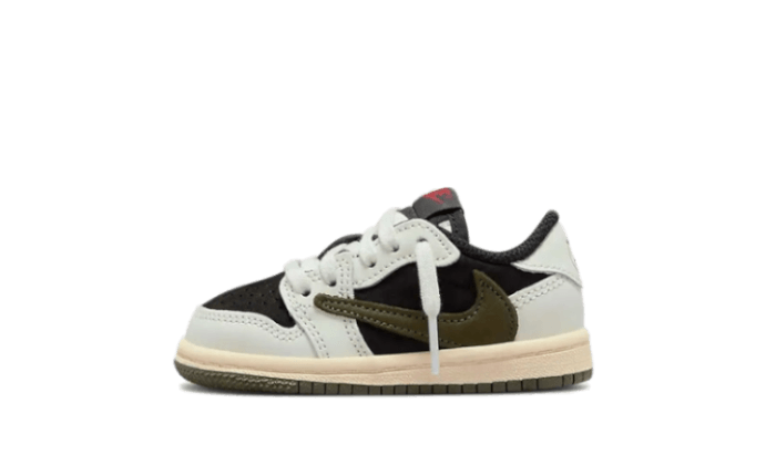 Air Jordan 1 Retro Low OG SP Travis Scott Olive Bébé (TD)