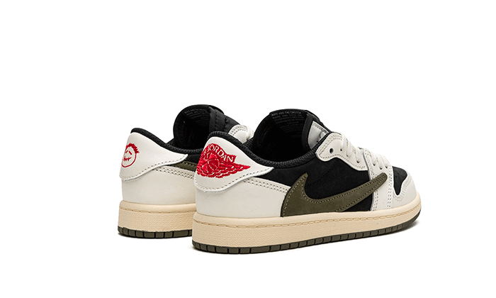 Air Jordan 1 Retro Low OG SP Travis Scott Olive Enfant (PS) - DZ5909-106