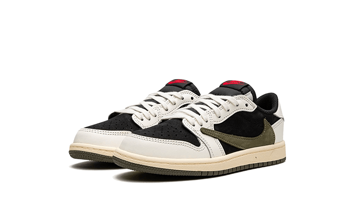 Air Jordan 1 Retro Low OG SP Travis Scott Olive Enfant (PS) - DZ5909-106