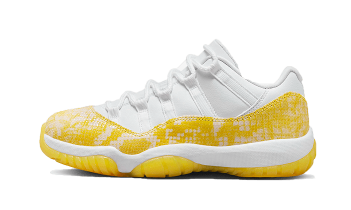 Air Jordan 11 Retro Low Yellow Snakeskin - AH7860-107