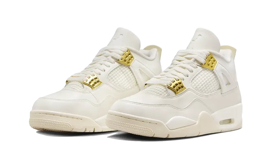 Nike Air Jordan 4 Sail Metallic Gold