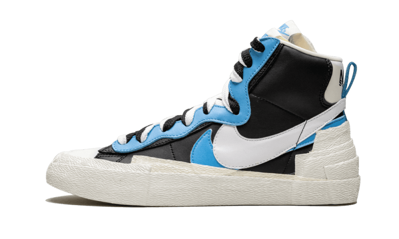 Blazer Mid Sacai White Black Legend Blue - BV0072-001